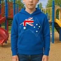 World Australia Map Flag Kids Hoodie thumb 2
