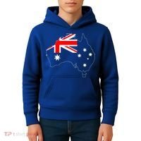 World Australia Map Flag Kids Hoodie thumb 4