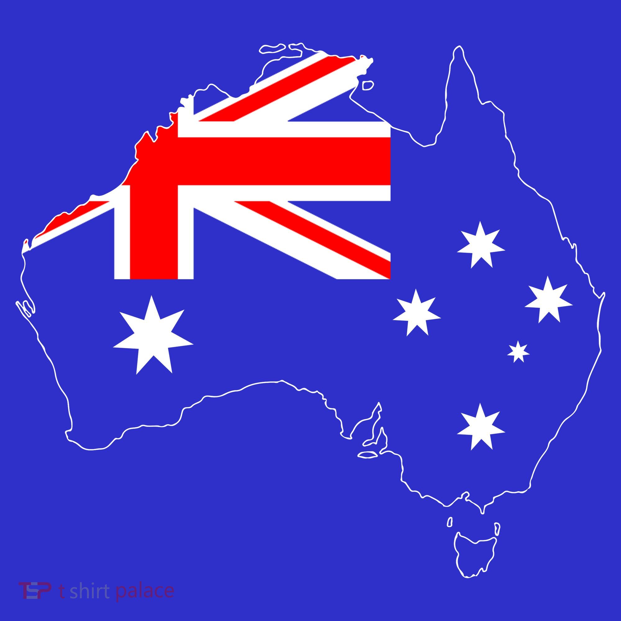 World Australia Map Flag Kids T-Shirt
