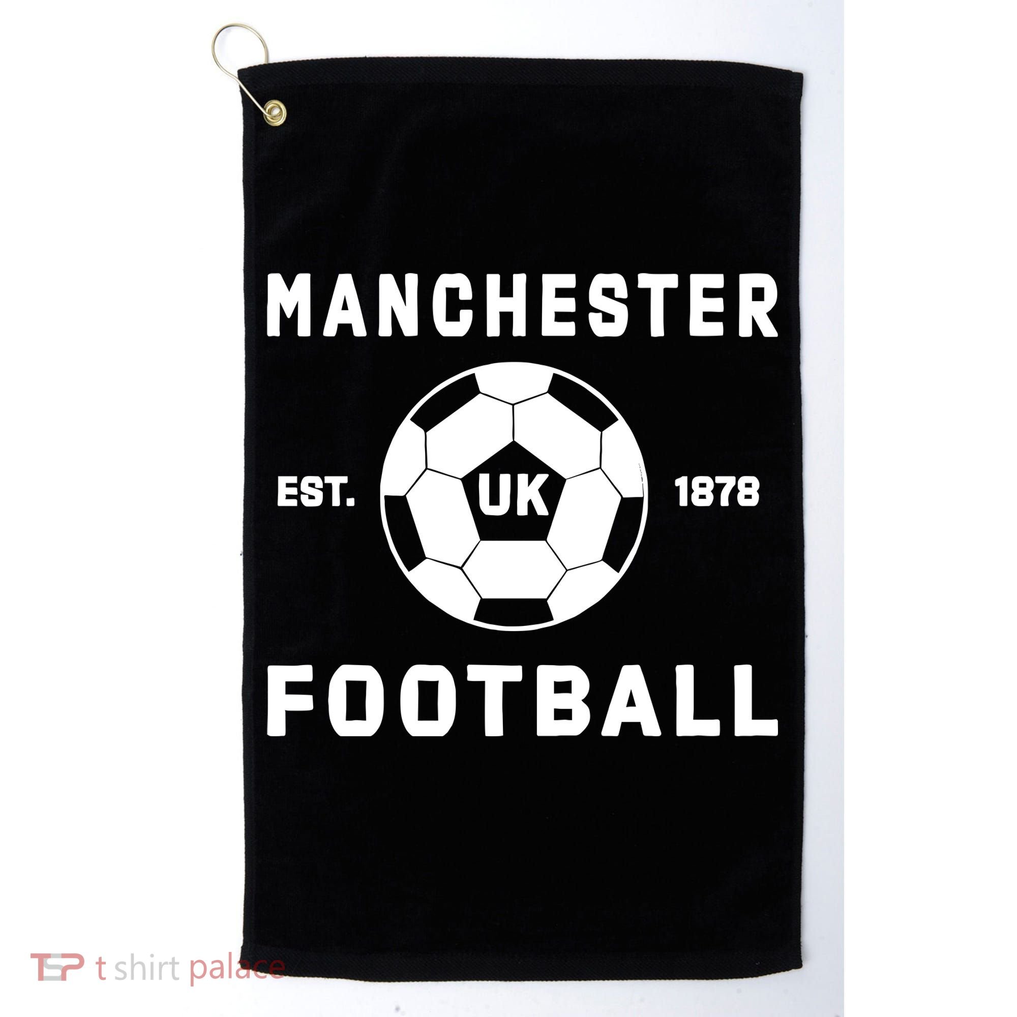 World Classic Soccer Football Arch Cup Manchester Golf Towel