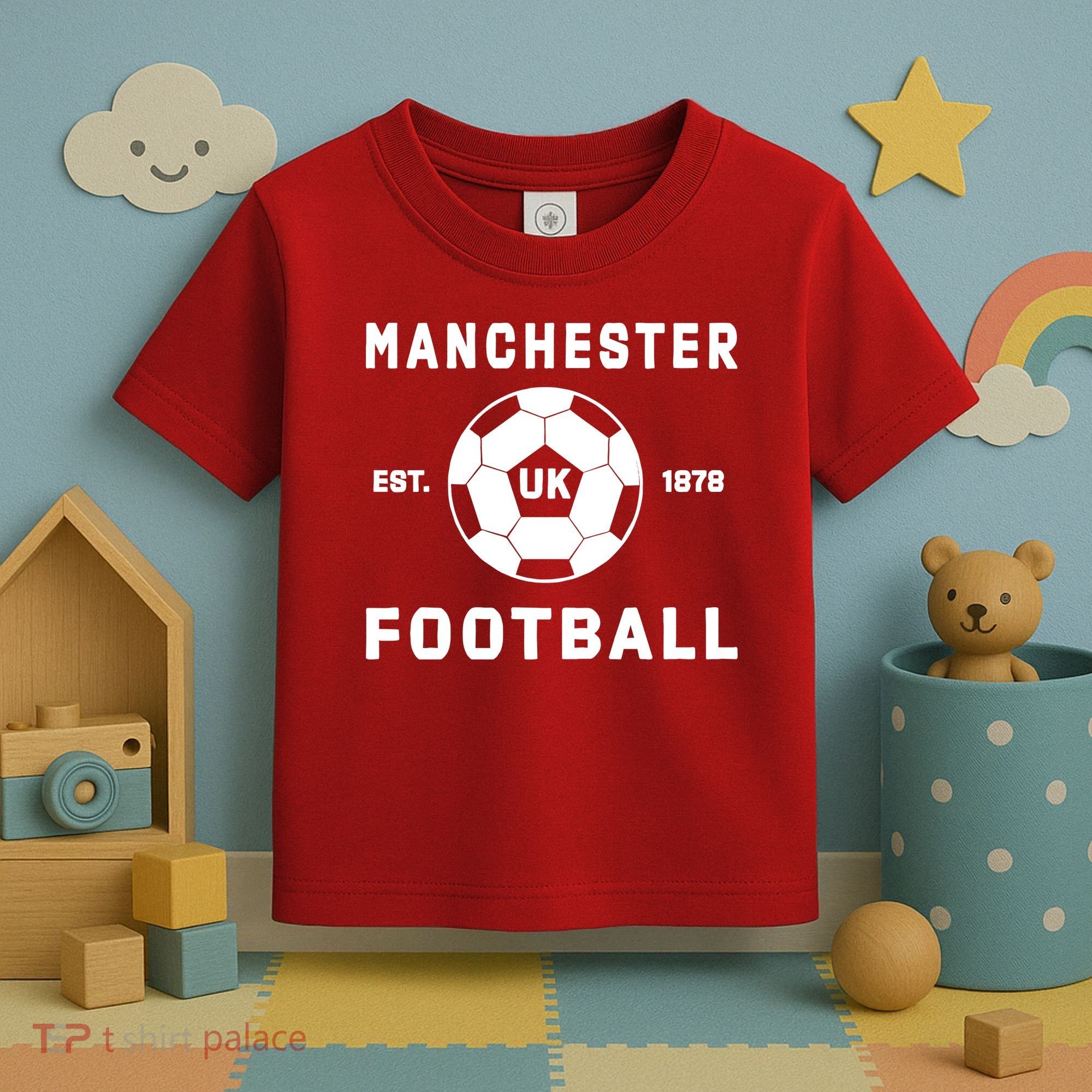 World Classic Soccer Football Arch Cup Manchester Toddler T-Shirt