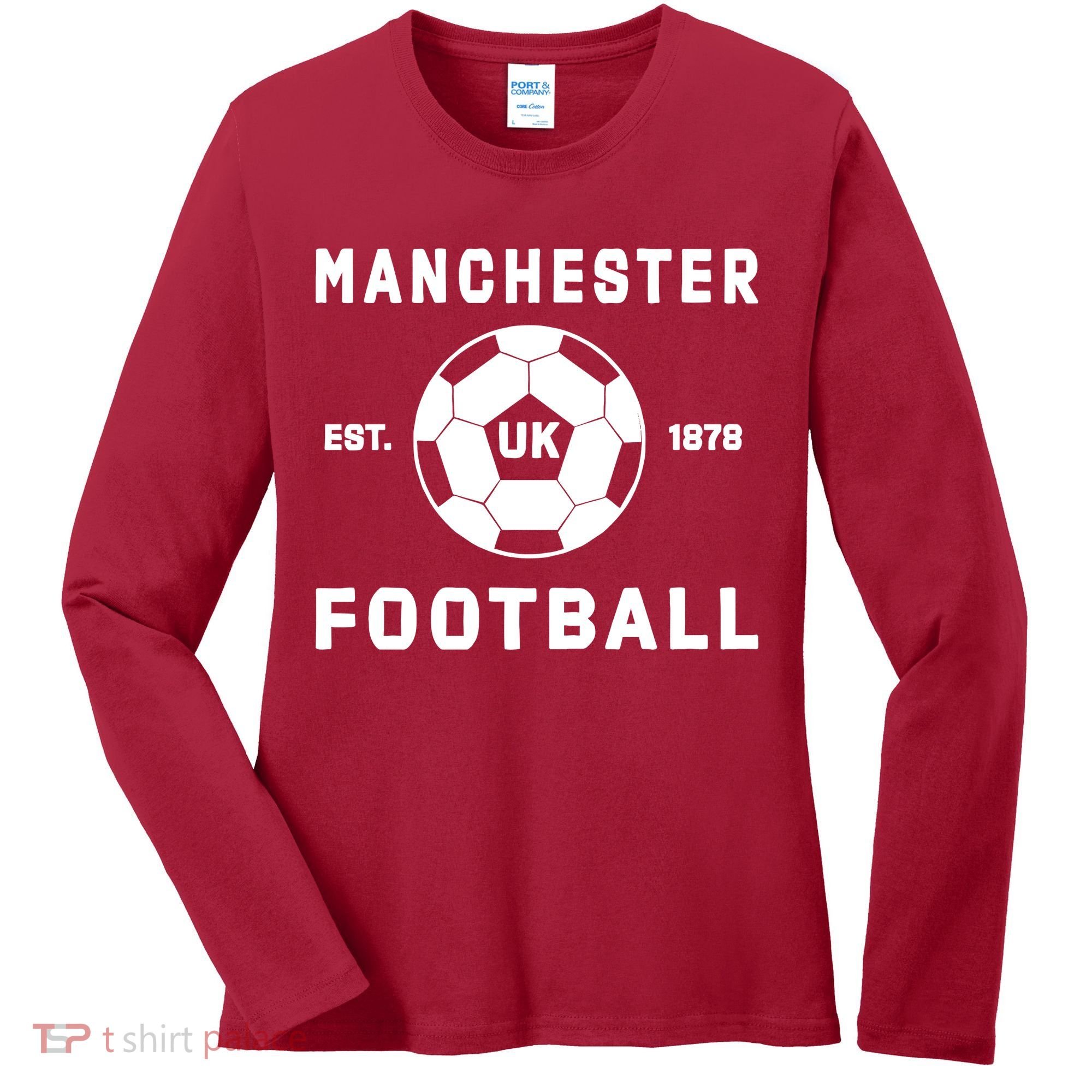 World Classic Soccer Football Arch Cup Manchester Women's Long Sleeve Shirt