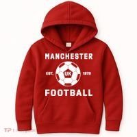 World Classic Soccer Football Arch Cup Manchester Kids Hoodie thumb 0