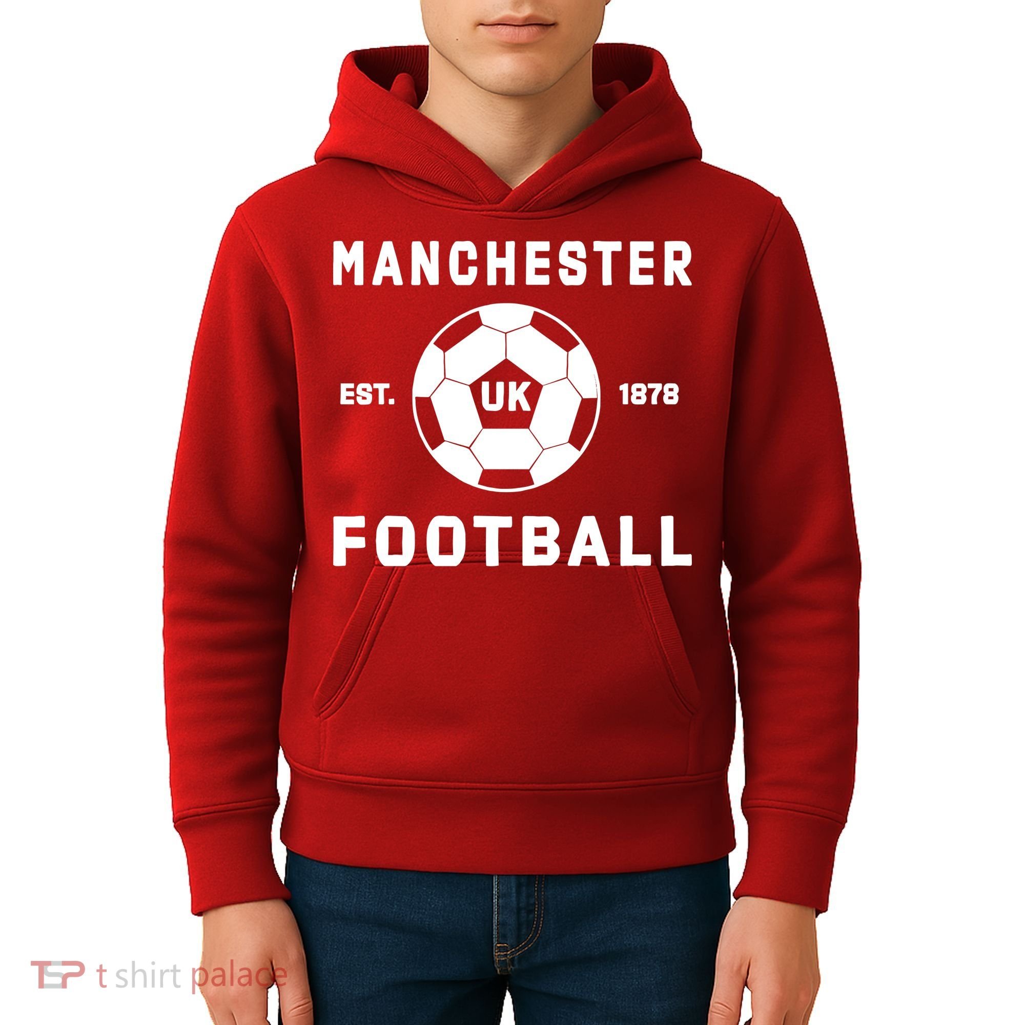 World Classic Soccer Football Arch Cup Manchester Kids Hoodie