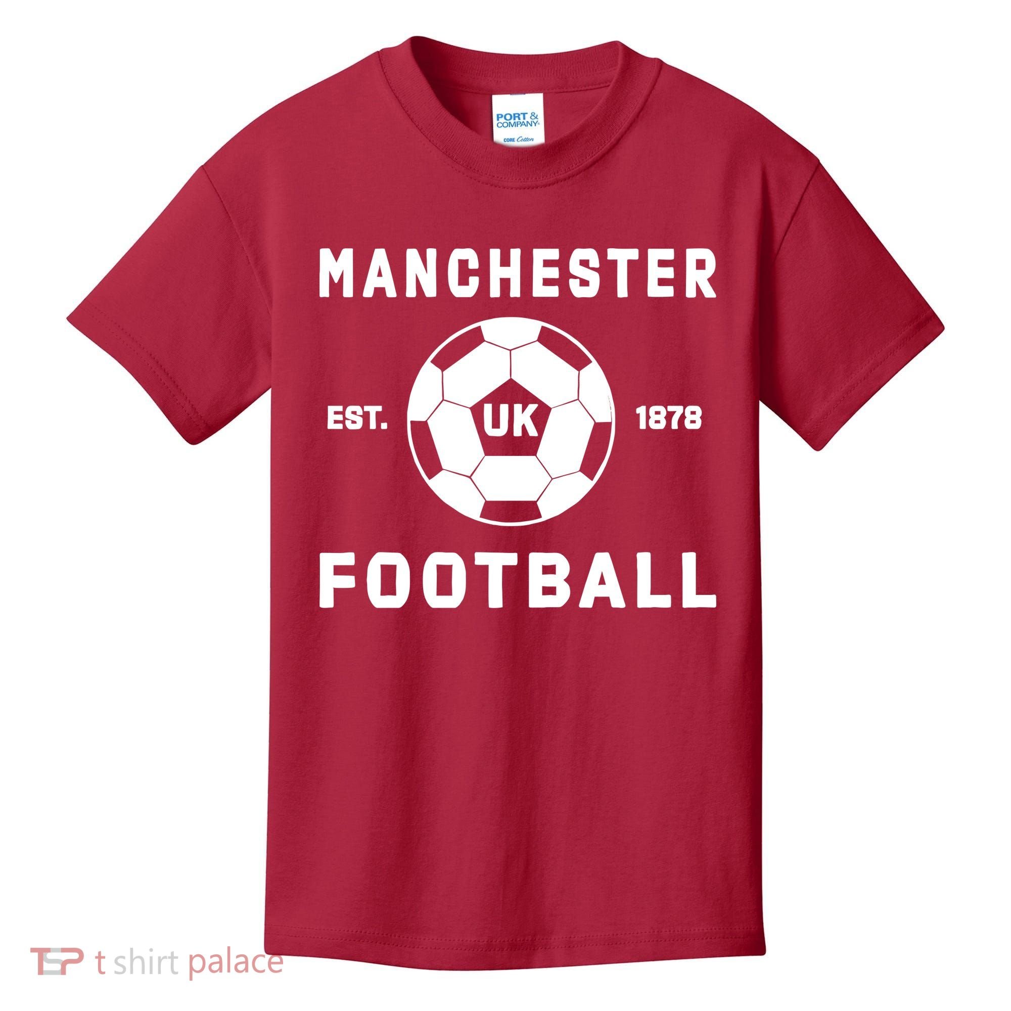World Classic Soccer Football Arch Cup Manchester Kids T-Shirt