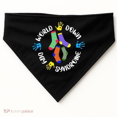 World Down Syndrome Awareness Day USA-Made Doggie Bandana
