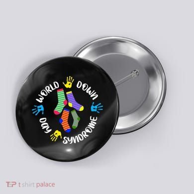 World Down Syndrome Awareness Day Button
