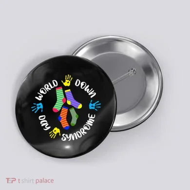 World Down Syndrome Awareness Day Button