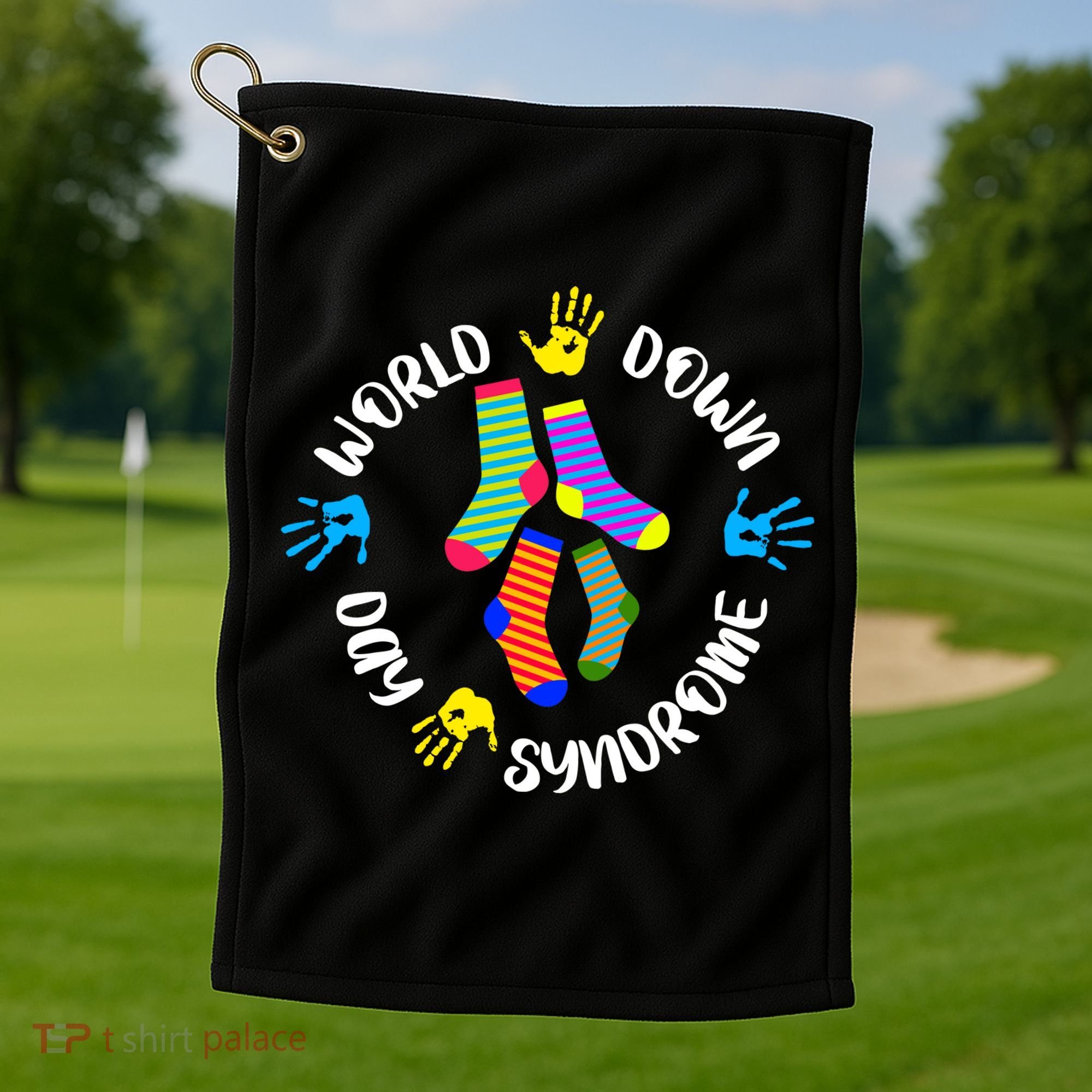 World Down Syndrome Awareness Day Golf Towel