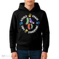 World Down Syndrome Awareness Day Kids Hoodie thumb 4