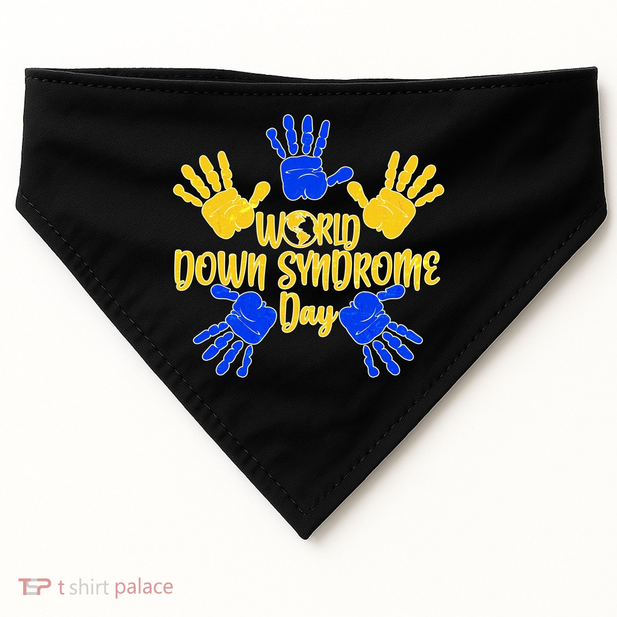 World Down Syndrome Day USA-Made Doggie Bandana