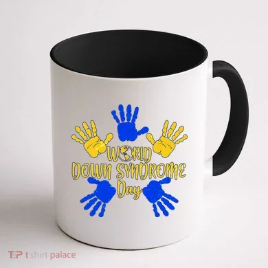 World Down Syndrome Day Coffee Mug back