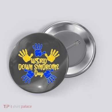 World Down Syndrome Day Button