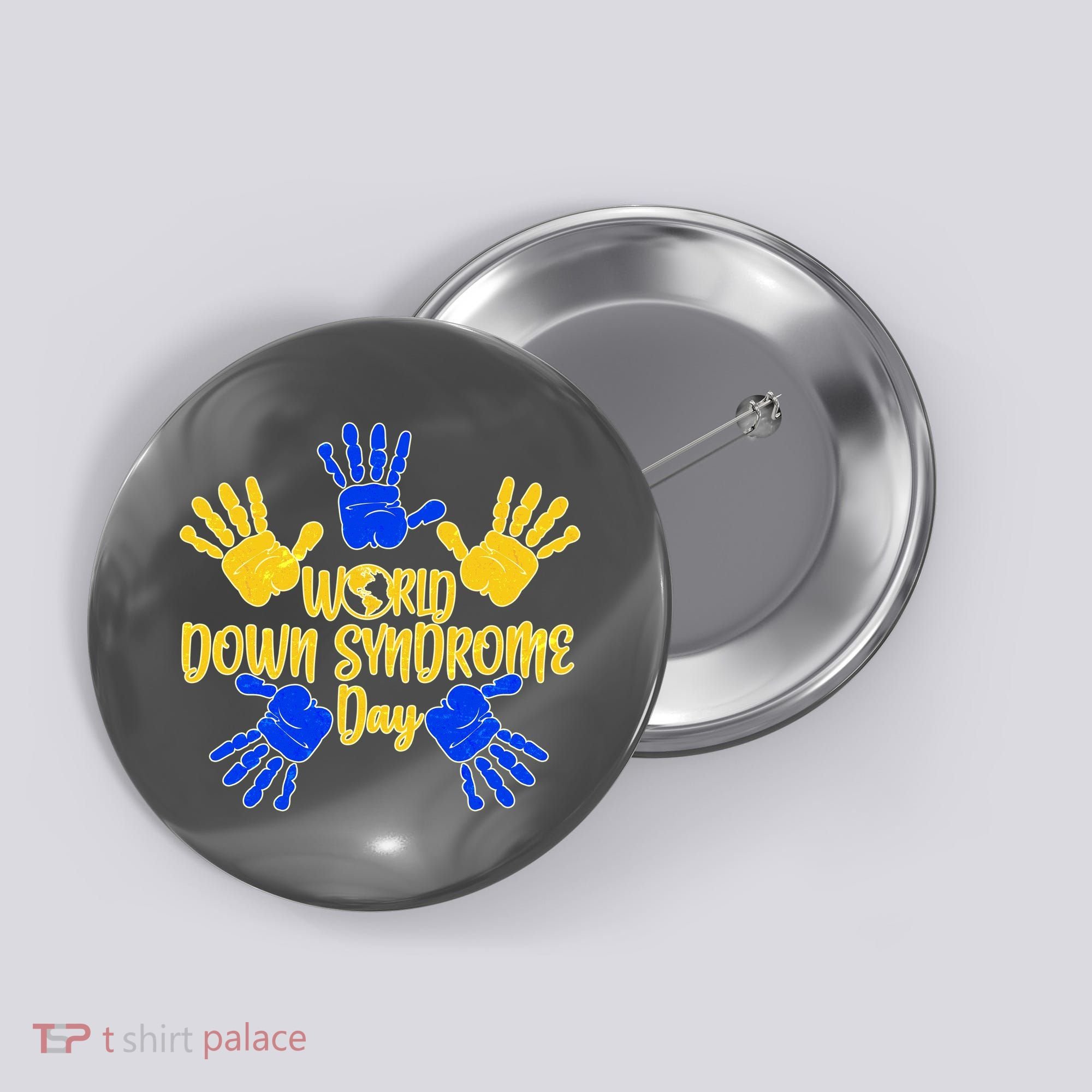 World Down Syndrome Day Button