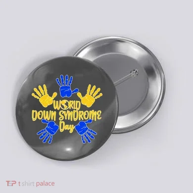 World Down Syndrome Day Button
