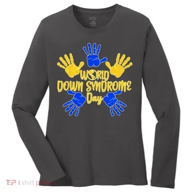 World Down Syndrome Day Women's Long Sleeve Shirt