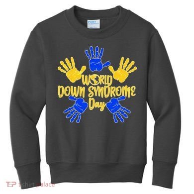 World Down Syndrome Day Kids Sweatshirt