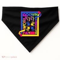 World Down Syndrome Day 21.3 USA-Made Doggie Bandana thumb 0