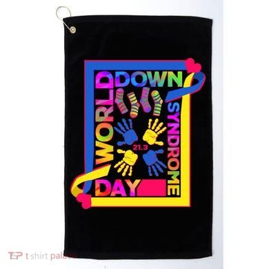 World Down Syndrome Day 21.3 Golf Towel
