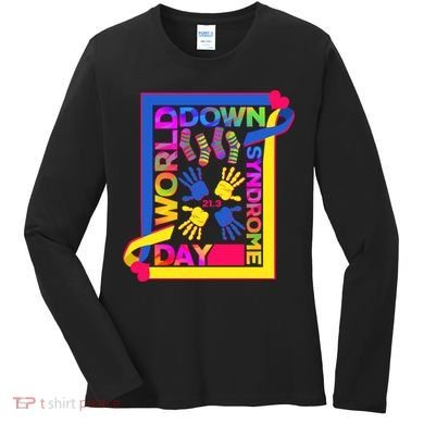 World Down Syndrome Day 21.3 Women's Long Sleeve Shirt