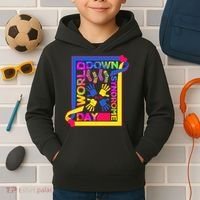 World Down Syndrome Day 21.3 Kids Hoodie thumb 2