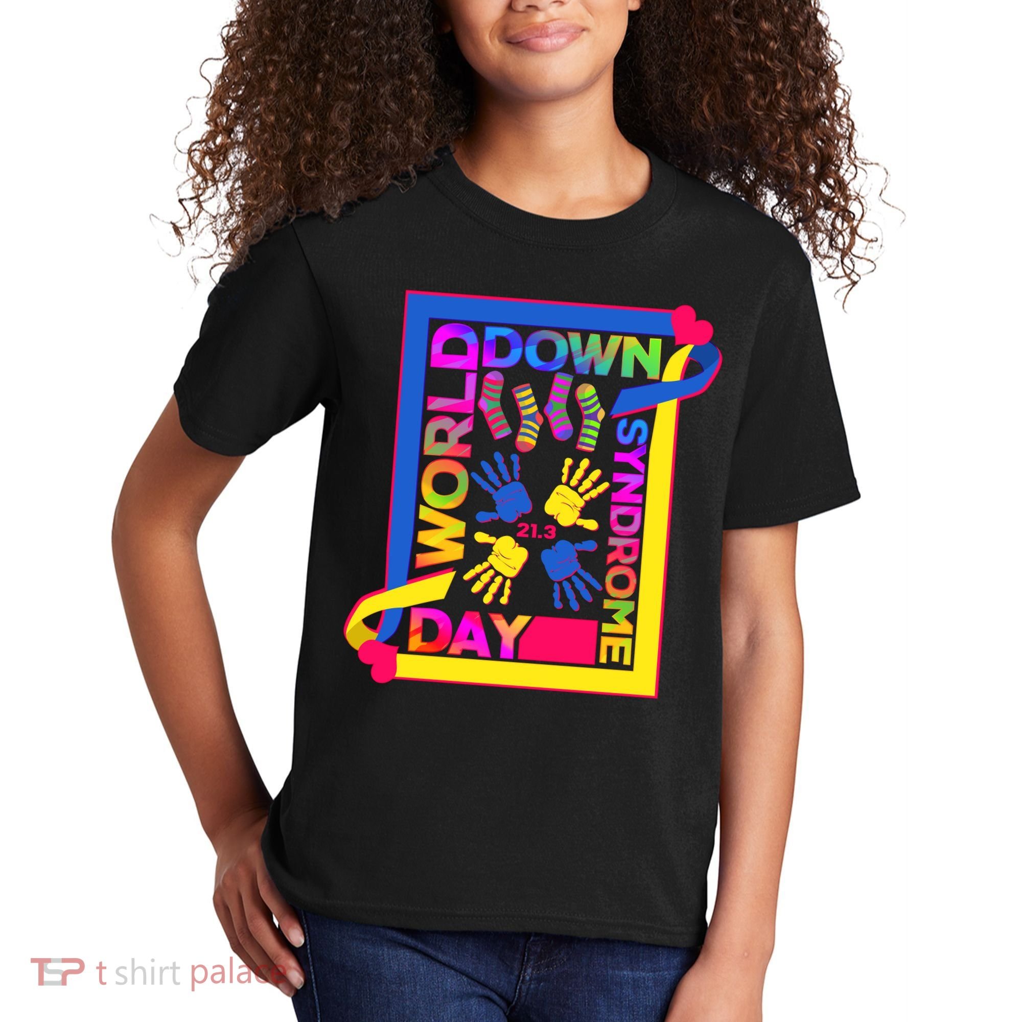 World Down Syndrome Day 21.3 Kids T-Shirt