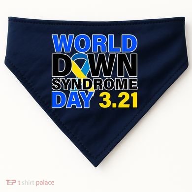 World Down Syndrome Day 3.12 USA-Made Doggie Bandana