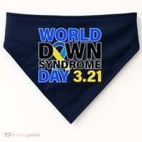 World Down Syndrome Day 3.12 USA-Made Doggie Bandana thumb 0