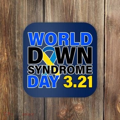 World Down Syndrome Day 3.12 Coaster