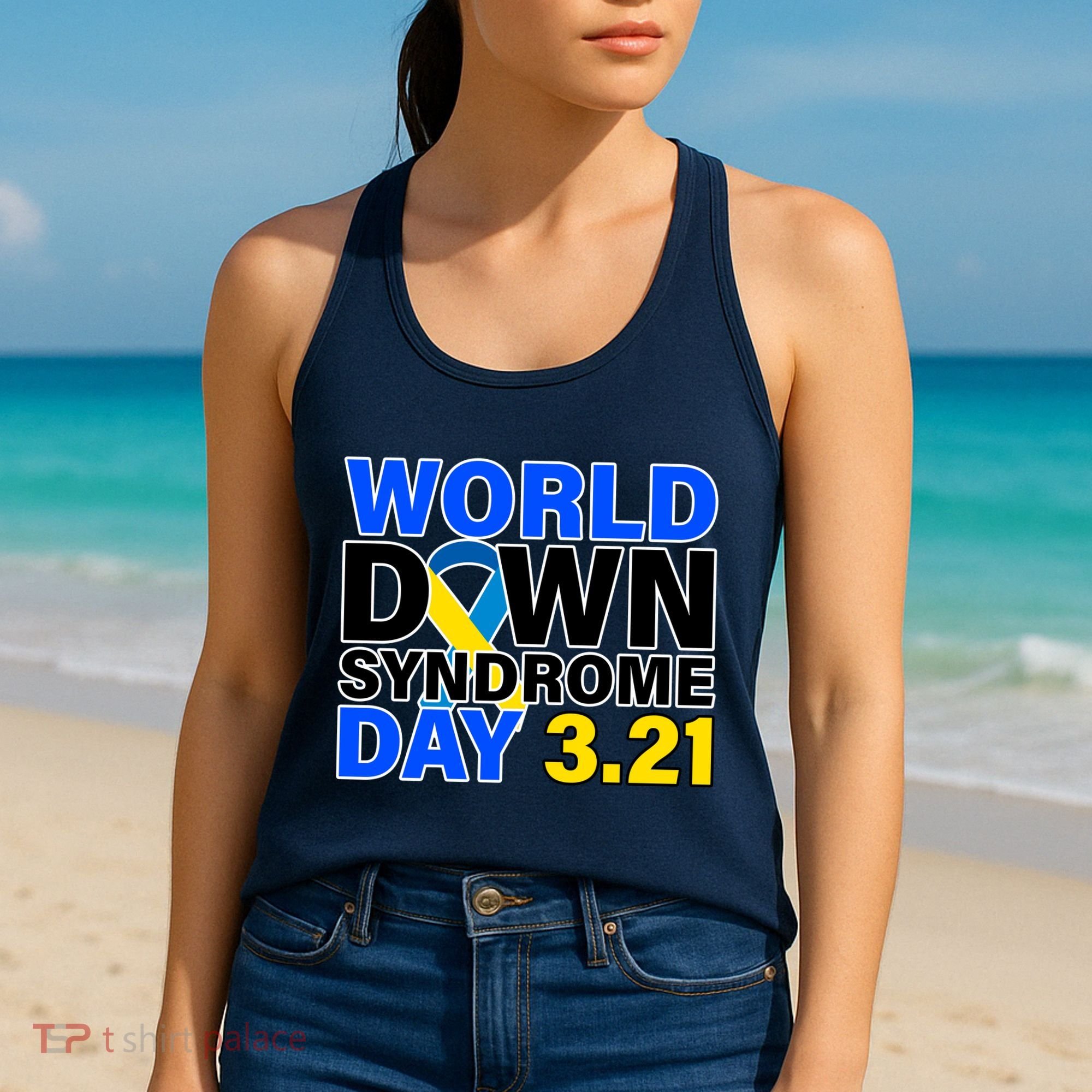 World Down Syndrome Day 3.12 Women's Tank Top