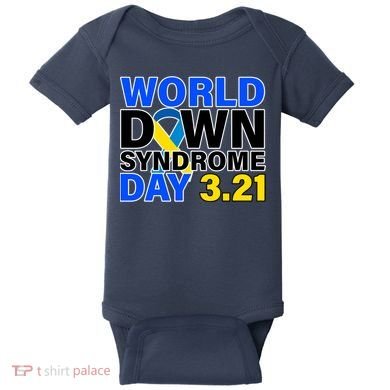 World Down Syndrome Day 3.12 Baby Bodysuit