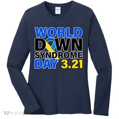 World Down Syndrome Day 3.12 Women's Long Sleeve Shirt
