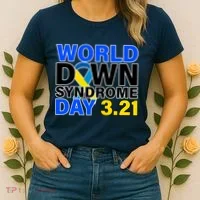 World Down Syndrome Day 3.12 Women's T-Shirt thumb 2