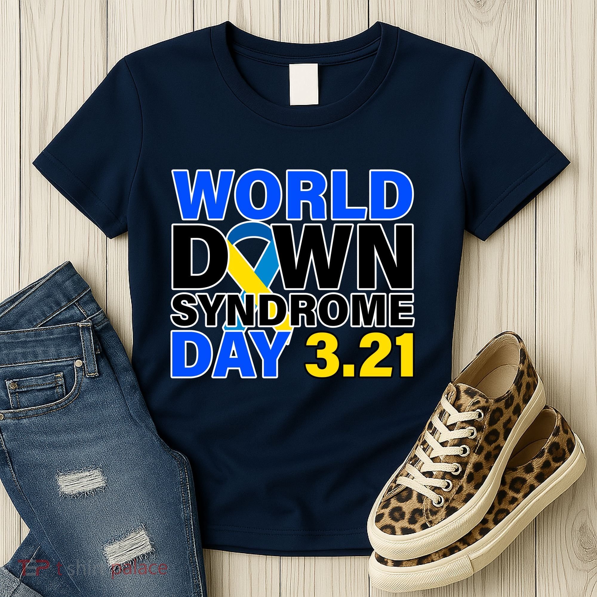 World Down Syndrome Day 3.12 Women's T-Shirt