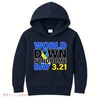 World Down Syndrome Day 3.12 Kids Hoodie thumb 0
