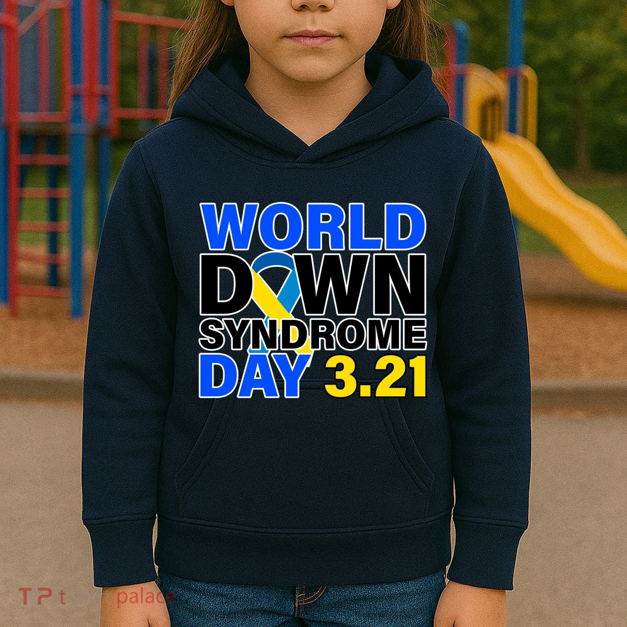 World Down Syndrome Day 3.12 Kids Hoodie