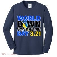 World Down Syndrome Day 3.12 Kids Long Sleeve Shirt thumb 0