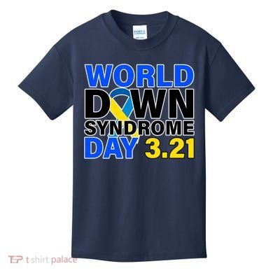 World Down Syndrome Day 3.12 Kids T-Shirt