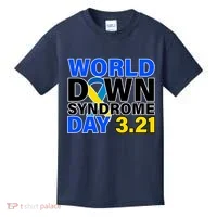 World Down Syndrome Day 3.12 Kids T-Shirt thumb 0