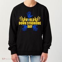 World Down Syndrome Day Hand Print Women's Sweatshirt thumb 0