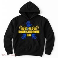 World Down Syndrome Day Hand Print Hoodie thumb 0