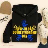 World Down Syndrome Day Hand Print Hoodie thumb 4