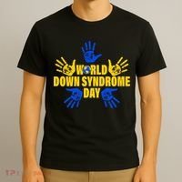 World Down Syndrome Day Hand Print T-Shirt thumb 3