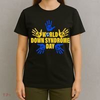 World Down Syndrome Day Hand Print T-Shirt thumb 4