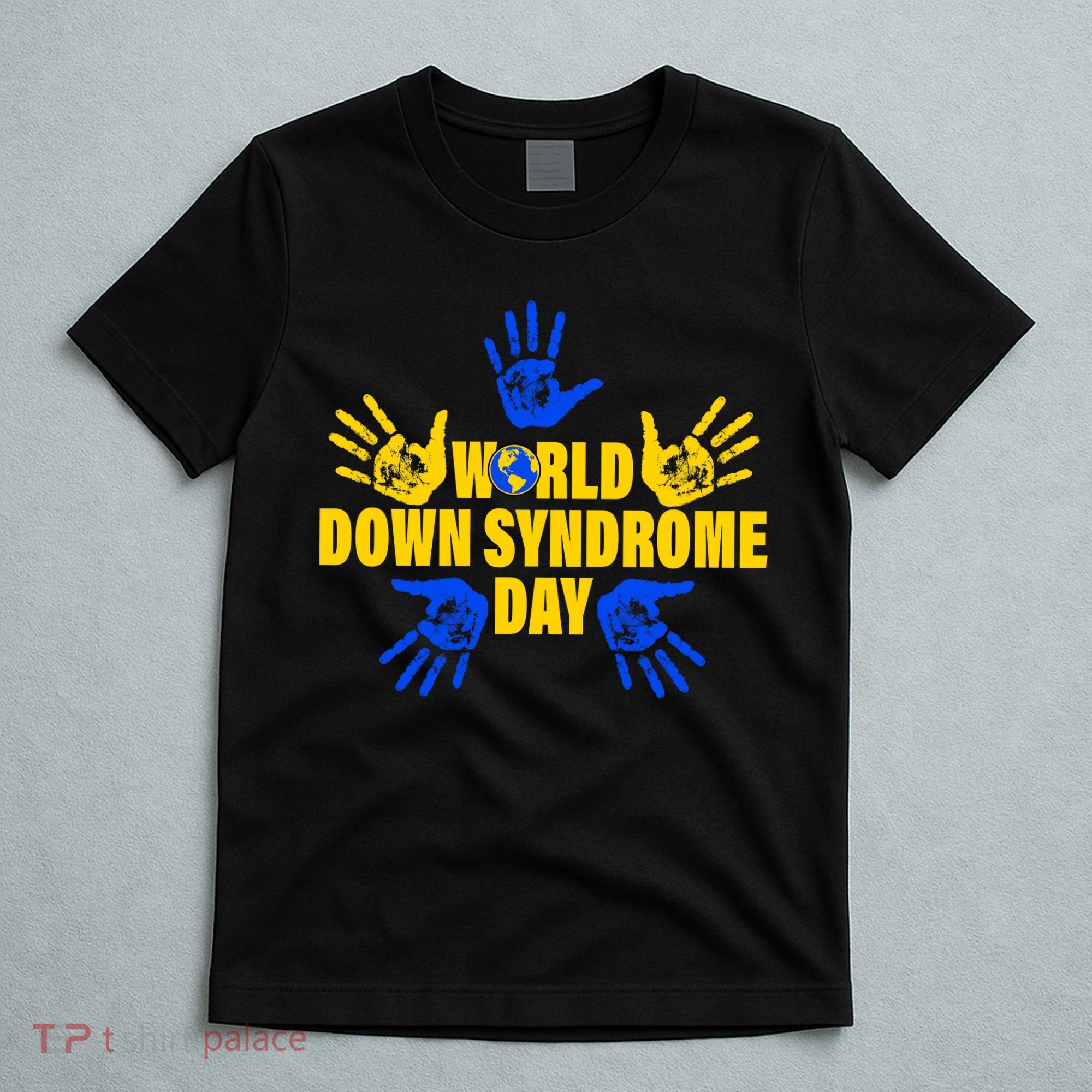 World Down Syndrome Day Hand Print T-Shirt