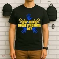 World Down Syndrome Day Hand Print T-Shirt thumb 6