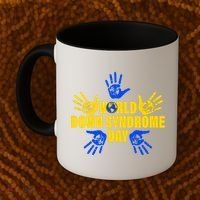 World Down Syndrome Day Hand Print Coffee Mug thumb 2