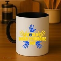 World Down Syndrome Day Hand Print Coffee Mug thumb 4