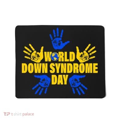 World Down Syndrome Day Hand Print Mousepad