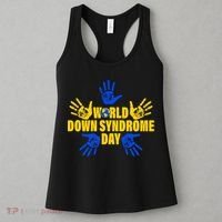 World Down Syndrome Day Hand Print Women's Tank Top thumb 3
